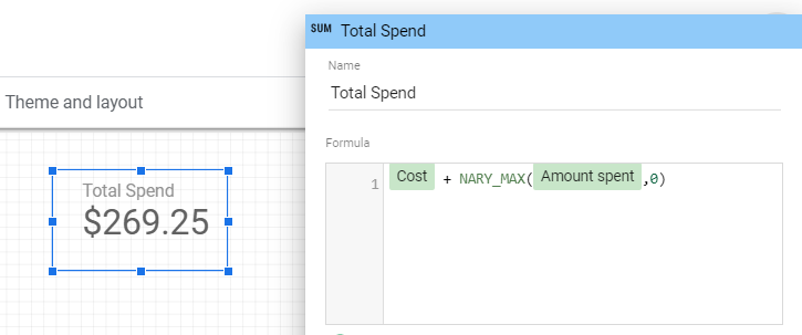 Data Studio: Convert NULL Values to Zero for Calculated Fields